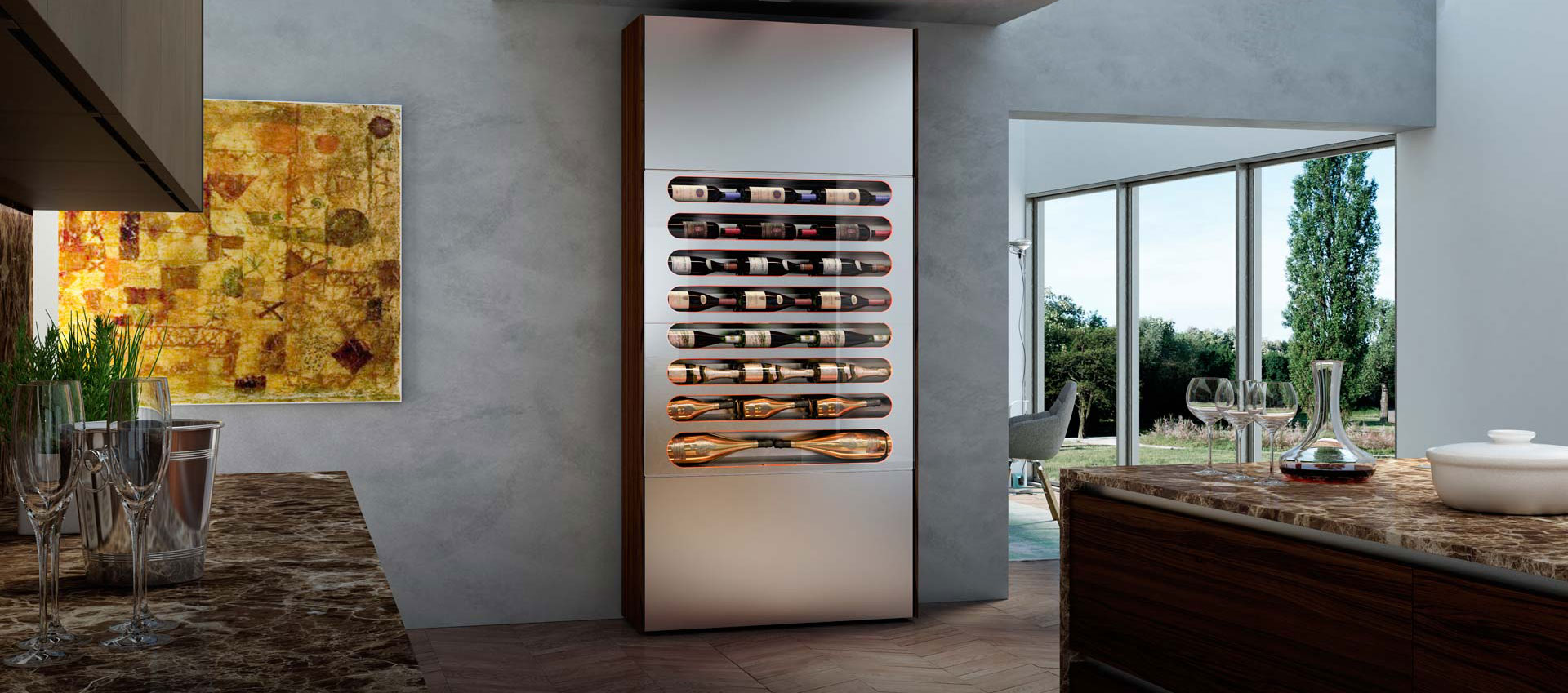 Parfaitement à sa placedans chaque pièce de votre maison.